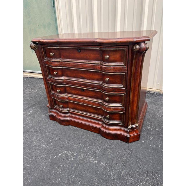 A terrific piece of office furniture hailing from Hooker’s Seven Seas Collection. This two drawer lateral filing cabinet...