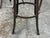 Mid 20th Century Burgundy Vinyl + Metal Bar Stools, Set of Three For Sale - Image 9 of 12