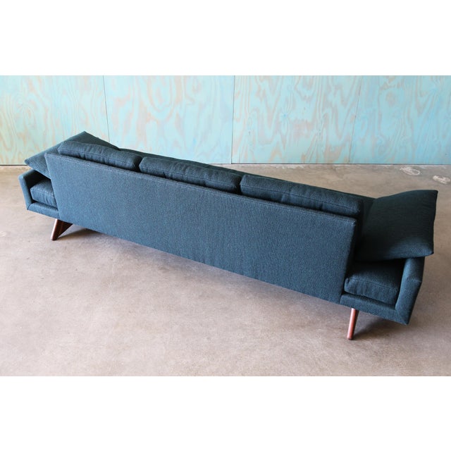 1960s Adrian Pearsall for Craft Associates Gondola Sofa Mid Century Modern For Sale - Image 17 of 18