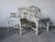 1970's McGuire Palm Beach Coastal - Style White Bamboo & Leather Wrapped Dining Chairs – Set of 6 For Sale - Image 10 of 18