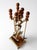 Vintage Hollywood Regency Brass Fireplace Tools Set With Wood Handles For Sale - Image 4 of 18