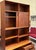 Wood Mid Century Modern Teak Three Tier Bookcase / Cabinet c.1960 For Sale - Image 7 of 9