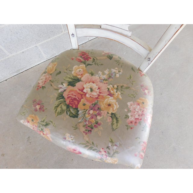 Habersham French Country Lyre Back Dining Side Chairs - Set of 6 Good Sturdy Condition, original finish with normal wear...