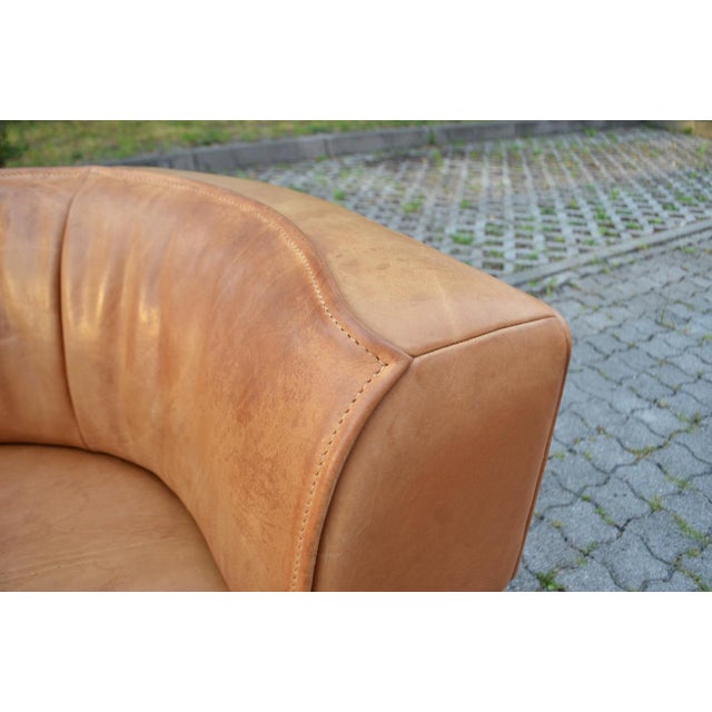 Vintage DS 15 Modular Cognac Saddle Leather Sofa from de Sede, 1970s, Set of 3 For Sale - Image 15 of 18