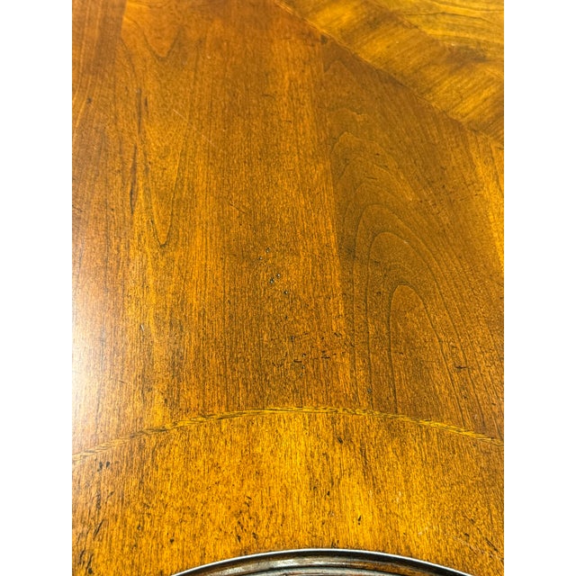 Wood Thomasville Barley Twist Walnut Coffee Table For Sale - Image 7 of 12