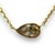 Modern 14k Yellow Gold 0.85ct Natural Diamond Bezeled Necklace For Sale - Image 3 of 6