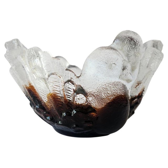 Mid-Century Glass Bowl by Pertti Santalahti for Humppila, Finland, 1960s For Sale - Image 16 of 16