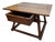 Antique Rustic European Bankers Table, 1800s For Sale
