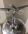 Art Deco 1930s Art Deco Lighted Ashtray Stand With Chrome Airplane For Sale - Image 3 of 7