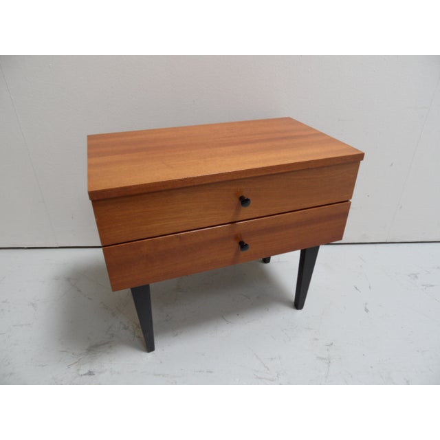 Wood Mid-Century Chest of Drawers, 1950s For Sale - Image 7 of 11