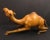 Figurative Late 20th Century Leather Wrapped Kneeling Camel Figurine For Sale - Image 3 of 7