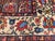 Persian Vintage Persian Bakhtiari Rug, Hand-Knotted Wool, Allover Garden Panel Pattern, Pale Yellow & Red,5x7 For Sale - Image 3 of 16