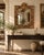 Gold A Rococo-Style, Hand-Carved, Gilded Crown Mirror For Sale - Image 8 of 9