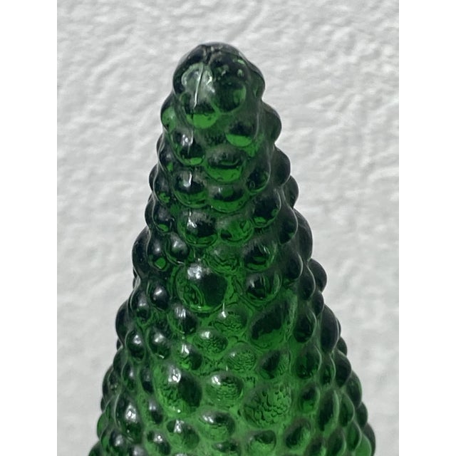 Italian Empoli Glass Carafe For Sale - Image 9 of 14