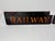 American 2 Pc, Antique Original Railway Express Agency Porcelain Signs For Sale - Image 3 of 8