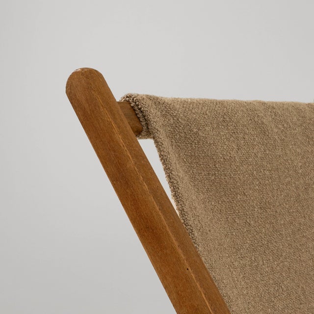 1960s French Folding Chaise Lounge Chair For Sale - Image 9 of 18