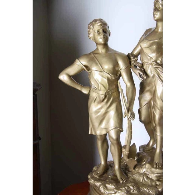 Young Couple Figurine Group by W. Hering For Sale - Image 3 of 7