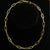 Gold 14k Yellow Heavy Gold Paperclip Link Chain Necklace For Sale - Image 8 of 8