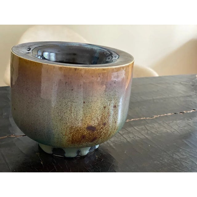 Double-Walled Ceramic Vase by Walther Zander for Walther Zander, 1970s For Sale - Image 13 of 18