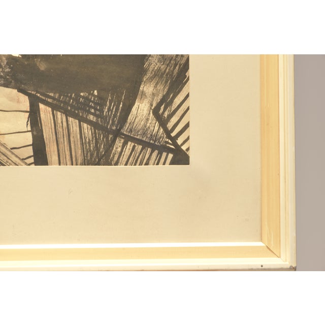 Informell, Signed Rüdiger Volkhardt '65, Framed Under Glass For Sale - Image 4 of 6