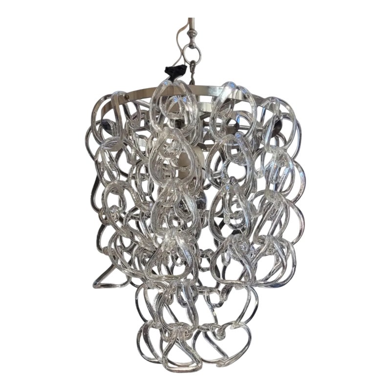 Giogali Pendant By Angelo Mangiarotti For Vistosi, 1967