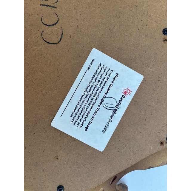 Early 20th Century Rococo Baroque Italian Style Intricate Cream Wall Mirror For Sale - Image 9 of 9