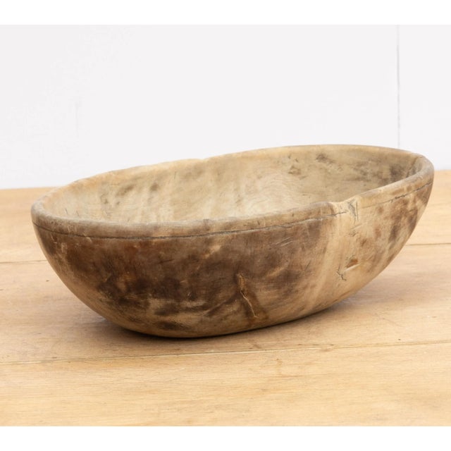 Mid 19th Century 19th-Century Treen Bowl, Inscribed & Dated “1837" For Sale - Image 5 of 8