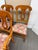 Fiddleback Splat Floral Dining Chairs, Set of Eight For Sale - Image 11 of 12