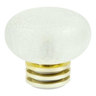 Mid-Century Space Age Glass Table Lamp from Doria, Germany, 1960s For Sale