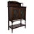 Antique Early 20th Century English Edwardian Mahogany Display Cabinet Vitrine For Sale - Image 5 of 11