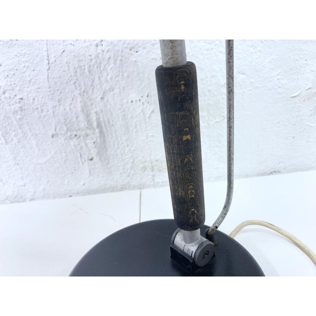 Wood Adjustable Table Lamp by Kart Trabert, 1930s For Sale - Image 7 of 16