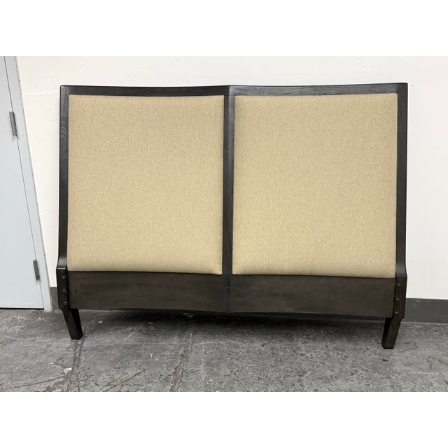 Design Plus Gallery presents a Queen Size Headboard from Brownstone Furniture. Its solid wood frame surrounds two...