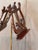 Mid 19th Century American Mahogany and Brass Lyre-Form Duet Stand For Sale - Image 9 of 10