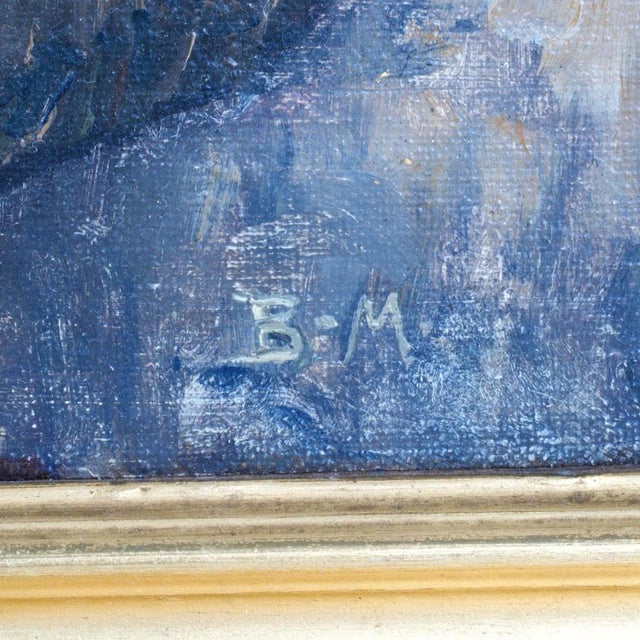 BM, 1900s, Oil, Framed For Sale - Image 4 of 6