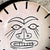 Vintage Boho Hand Painted Signed Glazed Ceramic Plate For Sale - Image 14 of 17