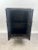 Vintage Asian Black Lacquered Cabinet or Chest With Hand-Painted Floral Motif For Sale - Image 11 of 14