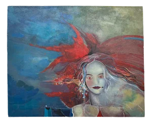 Jacek Sowicki, View from Below, 1994, Oil on Panel