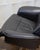 Pair Img Comfort Norwegian Leather Swivel and Reclining Lounge Chairs With Ottomans, Mid-20th Century For Sale - Image 12 of 18