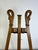 Walnut Easel with Swan Neck Decoration, 1970s For Sale - Image 6 of 15
