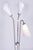 1930s Czech Art Deco Floor Lamp in Chrome, Opal Glass and Lacquered Wood, 1930s For Sale - Image 5 of 15