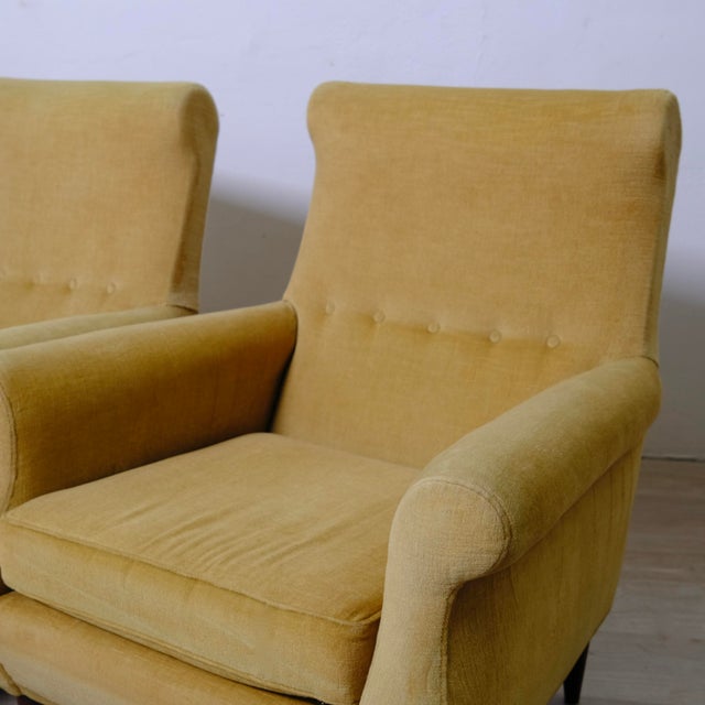 Vintage Italian Lounge Chairs, 1950s, Set of 2 For Sale - Image 6 of 18