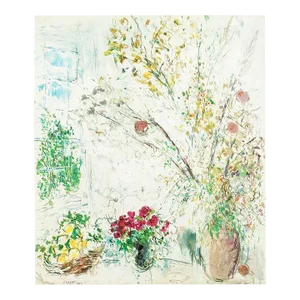 1972 After Marc Chagall "Lunaria", Full-Color Parisian Print