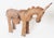 Wood Spanish Hand-Woven Wicker Donkey, 1950s For Sale - Image 7 of 15