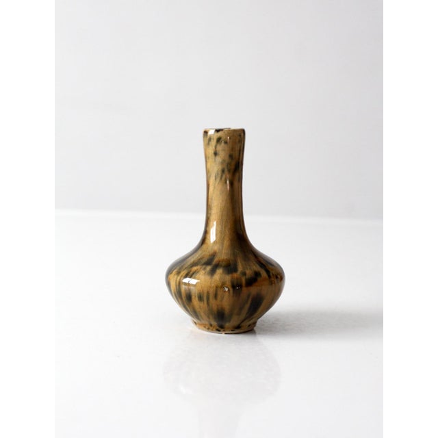 Ceramic Vintage Studio Pottery Bud Vase For Sale - Image 7 of 9