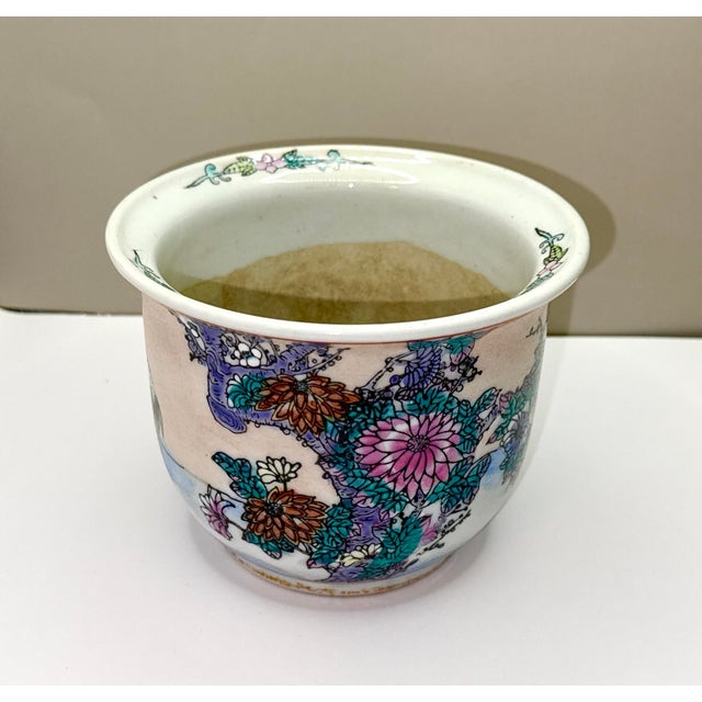 Chinese Porcelain Planter W/Tray For Sale In New York - Image 6 of 12