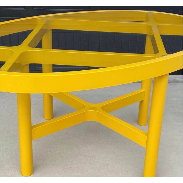 Oval Mid-Century Modern Syroco Dining Table, 1970s | Chairish