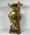 19th Century Meiji Japanese Bronze Ikebana Vase: Mixed Metals Usubata For Sale - Image 9 of 10