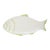 Vintage Italian Ceramic Fish Platter For Sale