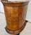 Thomasville Elysse Marble Top Accent Bar Cabinet Center End Table Burl Finish For Sale - Image 9 of 15