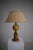 French Neoclassical Trompe-'Œil Painted Ceramic Table Lamp, 1960s For Sale - Image 14 of 14